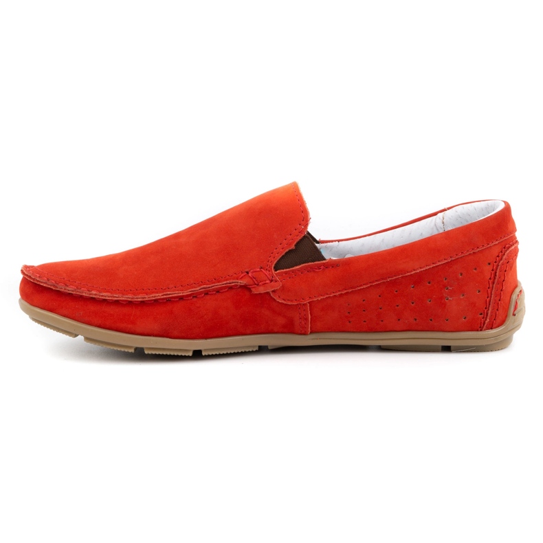 KOMODO Men's loafers 890 red 1 KOMODO Men's loafers 890 red 1