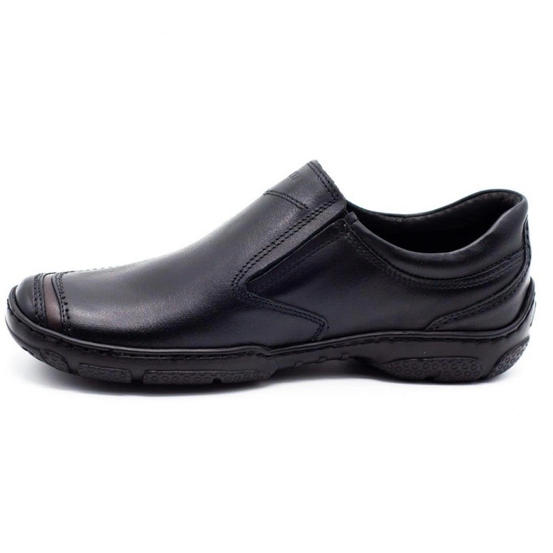 Joker Men's leather loafers 213 black 1 Joker Men's leather loafers 213 black 1