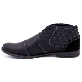 Olivier Quilted men's shoes 254 black 1 Olivier Quilted men's shoes 254 black 1