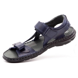 Polbut 277 navy blue sandals 2