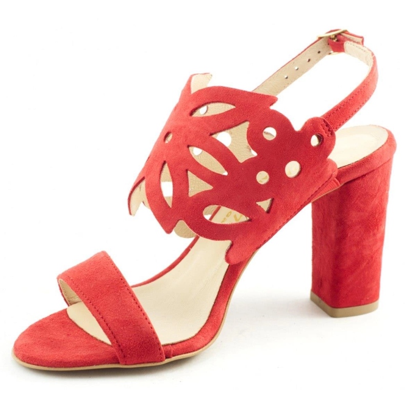 Cortesini Women's sandals 02100 red 2