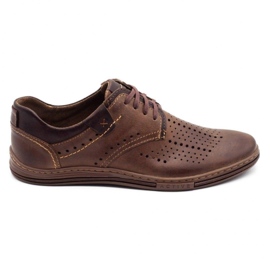 Polbut Leather men's shoes 402 summer brown 1 Polbut Leather men's shoes 402 summer brown 1