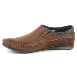 KOMODO Leather men's shoes 847 brown 1