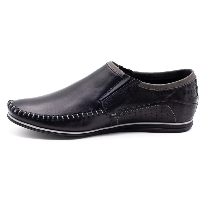 KOMODO Leather men's shoes 847 black 1