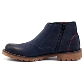 Mario Pala Snow boots 815 navy blue 1