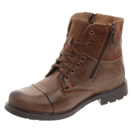 KOMODO 871 brown snow boots 1