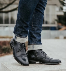 KENT Winter Chelsea boots 287D Black 1