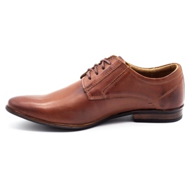 KOMODO Formal men's shoes 850 brown 1
