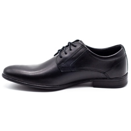 KOMODO Formal men's shoes 850 black mat 1