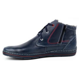 Polbut 339 navy blue men's winter boots 2 Polbut 339 navy blue men's winter boots 2