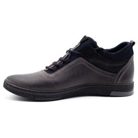 Polbut Gray men's winter boots K27F grey 1