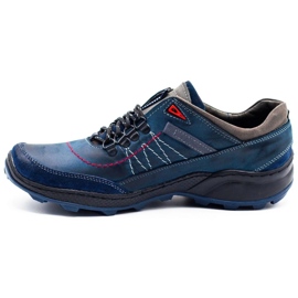 Olivier Men's trekking shoes 274GT navy blue 1