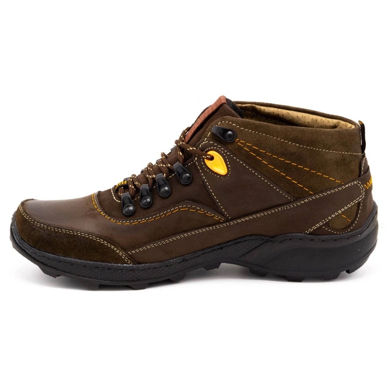 Olivier Men's winter shoes 139GT brown 1 Olivier Men's winter shoes 139GT brown 1