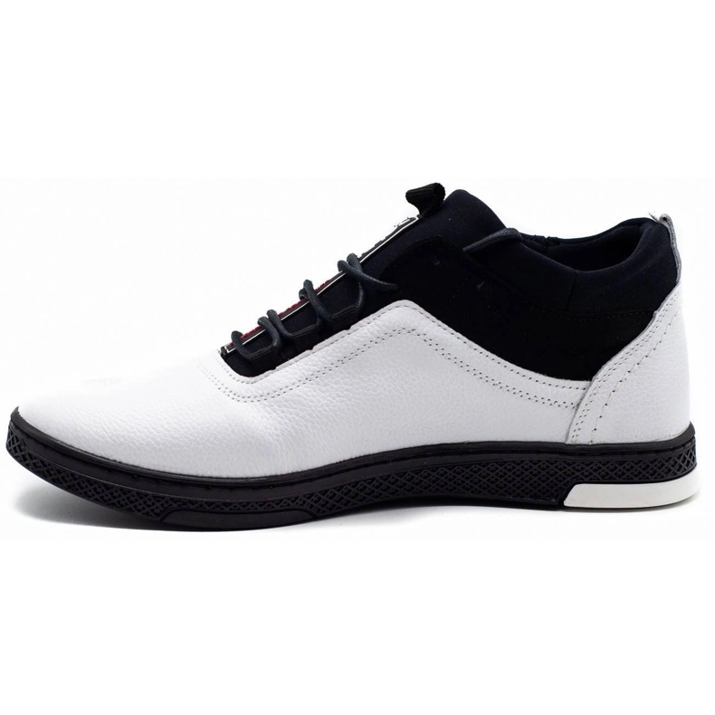 Polbut Men's winter shoes K27F white 2