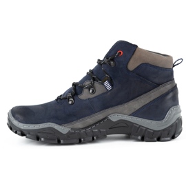 Olivier Men's winter shoes 134GT navy blue 1