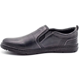 Joker Gray Men's leather loafers 535 grey 1