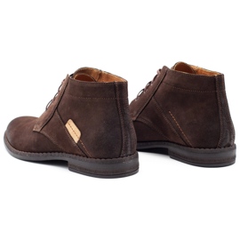 Olivier Men's boots Jodhpur 605 brown 7