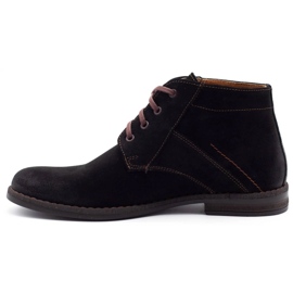 Olivier Black men's Jodhpur boots 605 1
