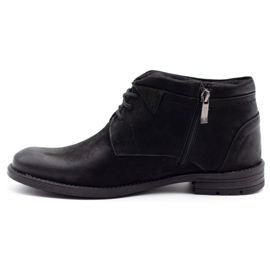 KOMODO Black men's winter boots 834K 1