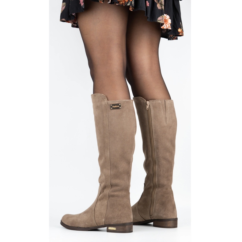 Olivier Fashionable boots Klara beige 2 Olivier Fashionable boots Klara beige 2