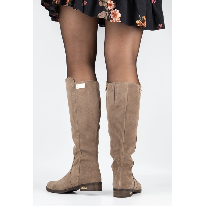 Olivier Fashionable boots Klara beige 1 Olivier Fashionable boots Klara beige 1