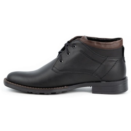 Polbut Black men's insulated shoes J38S 1