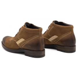 Olivier Men's winter shoes 1028 brown 1