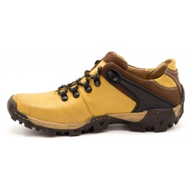 KENT Men's hiking shoes 116 yellow 1