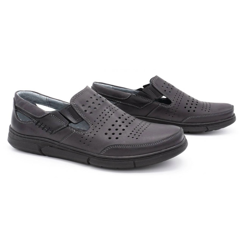 Polbut Gray men's summer shoes J53 grey 1