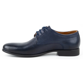 Kampol Men's formal shoes 334/54 navy blue 1 Kampol Men's formal shoes 334/54 navy blue 1