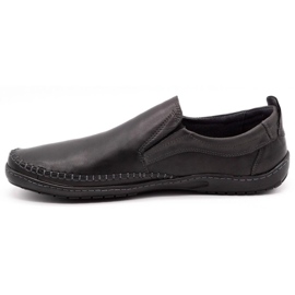 Mario Pala Men's Brogues Moccasins 531 black 1