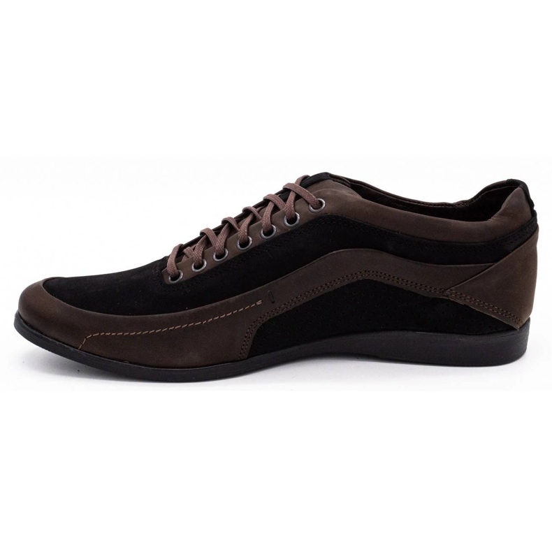 Polbut Casual men's shoes 2101P brown 1