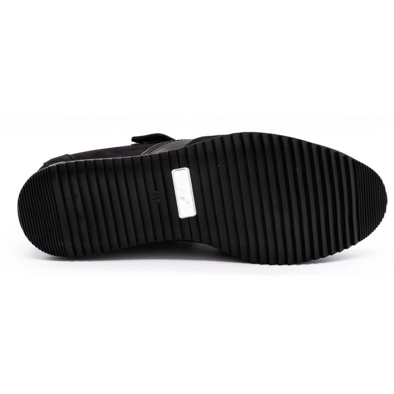 Polbut Men's casual leather shoes 2102/2 black 1