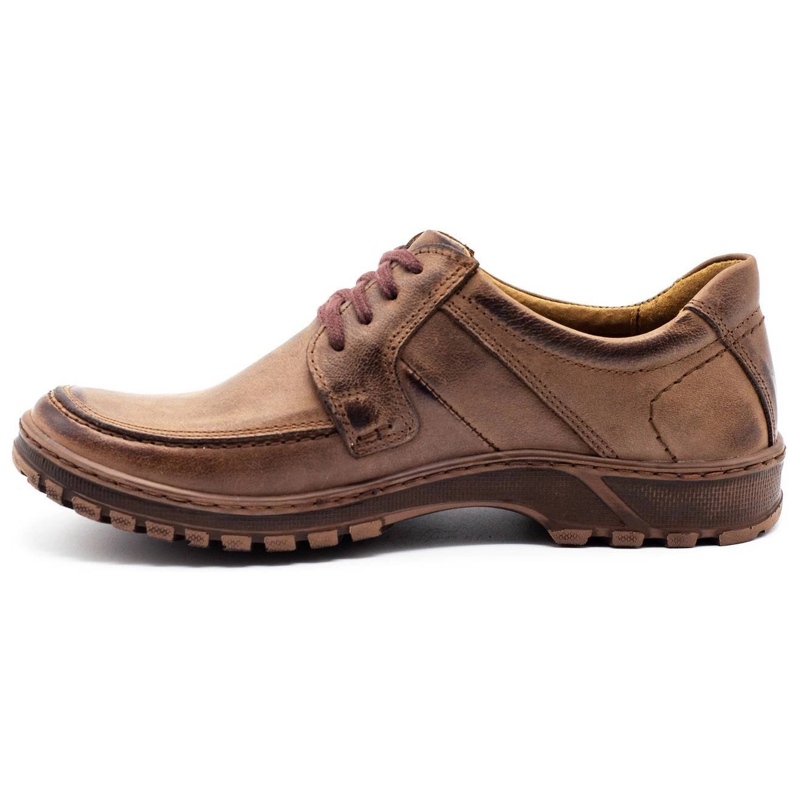 KOMODO Leather men's shoes 853 brown 1 KOMODO Leather men's shoes 853 brown 1