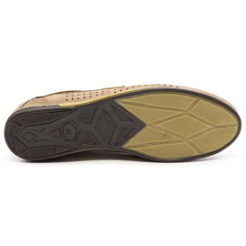 Olivier Men's openwork shoes 563 beige 1 Olivier Men's openwork shoes 563 beige 1