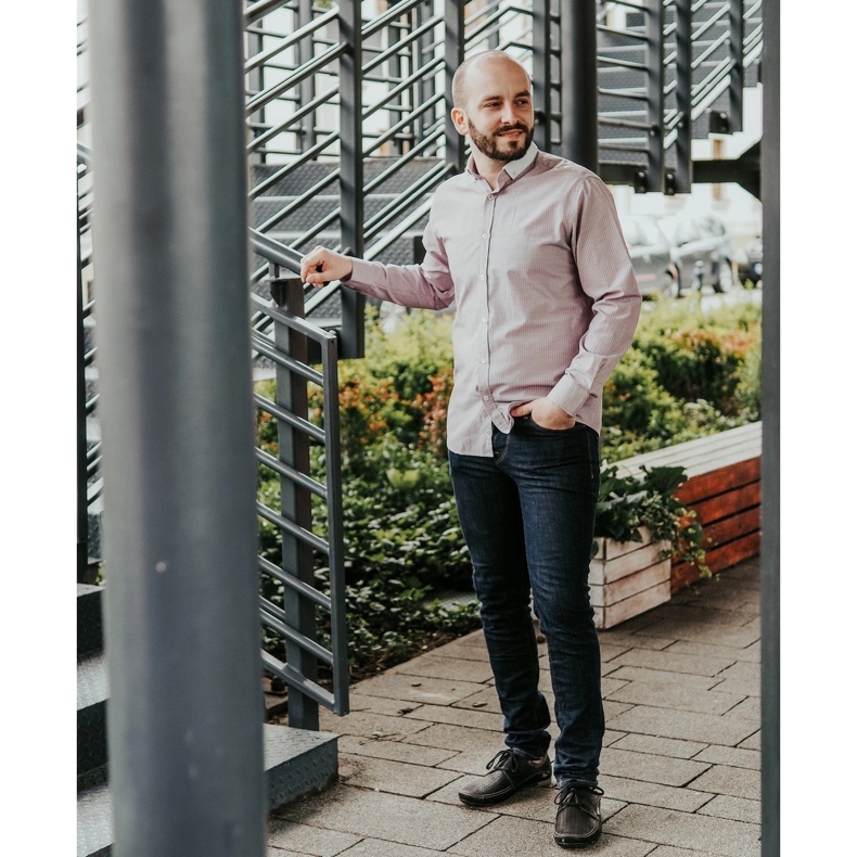 Mario Pala Men's openwork shoes 563 black 2