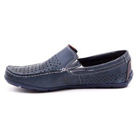 Olivier Men's shoes moccasin 906 for the summer navy blue 1 Olivier Men's shoes moccasin 906 for the summer navy blue 1