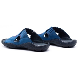 Mario Pala Men's slippers 400 blue 5