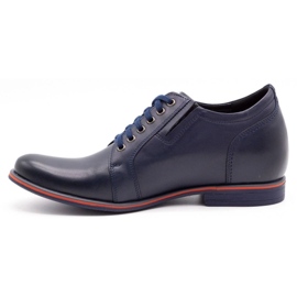 Olivier Men's shoes increasing P24 navy blue 1
