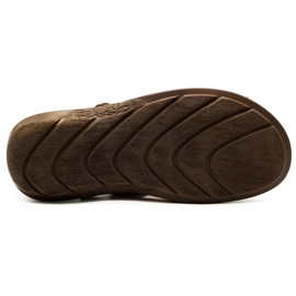 Polbut Men's slippers 024 camel brown 2