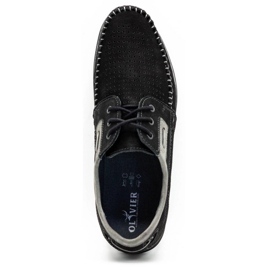 Olivier Black men's leather loafers 4228 1