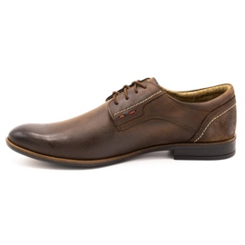 Olivier leather men's shoes 305GT brown 1 Olivier leather men's shoes 305GT brown 1