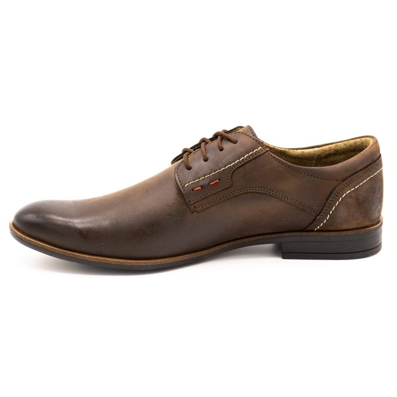 Olivier leather men's shoes 305GT brown 1 Olivier leather men's shoes 305GT brown 1