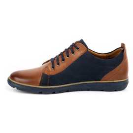 Kampol Casual brown men's shoes 61 1