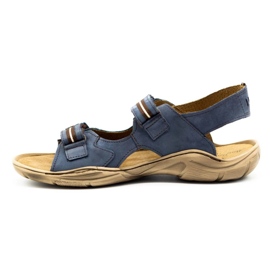 Olivier Men's sandals 448MB navy blue 1 Olivier Men's sandals 448MB navy blue 1