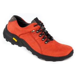 Olivier Men's trekking shoes 296GT red 1