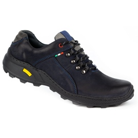 Olivier Men's trekking shoes 296GT navy blue 1 Olivier Men's trekking shoes 296GT navy blue 1