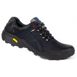 Olivier Men's trekking shoes 296GT navy blue 1