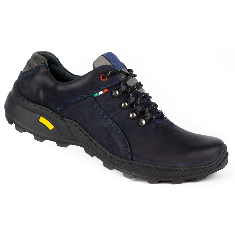 Olivier Men's trekking shoes 296GT navy blue 1 Olivier Men's trekking shoes 296GT navy blue 1