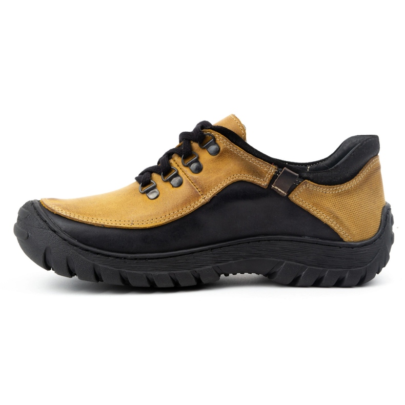 KOMODO Men's trekking shoes leather 917K yellow 1 KOMODO Men's trekking shoes leather 917K yellow 1